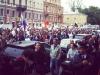 Шествие оппозиции в Петербурге остановила полиция — оно продолжалось на 15 минут дольше. Организаторы задержаны