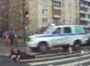 В Петербурге автомобиль уходя от полицейской погони сбил четырех пешеходов и скрылся, водитель позже был задержан