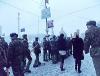 В Киеве на уборку города от снега бросили солдат