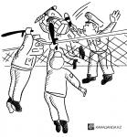 Волейбол по-полицейски