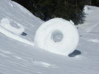 Снежные рулоны – редкое метеорологическое явление.