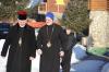 Среди священников устроили чемпионат по лыжному спорту