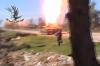 Сирийский повстанец подбил правительственный танк через дуло (+видео)