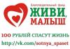 Благотворительная акция «Живи Малыш» пройдет 1-ого Июня