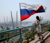 Живое изображение флага РФ внесено в Книгу рекордов Гиннесса