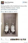 Фото из твиттера корреспондента Би-Би-Си в Сочи