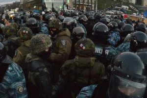 Киев: до 100 сотрудников «Беркута» захватили райотдел милиции