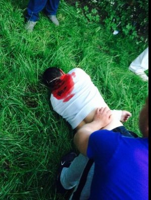 Головорезы Коломойского убили одного, ранили нескольких горожан, протестовавших против блокирования голосования в Красноармейске