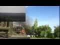 Видео о том, что случилось на блокпосту. Украинские вертолеты покрошили своих