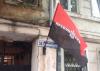 На улицах Одессы появились флаги и символика «Правого сектора» (Красно-черные полотна радикальной организации развешаны на улицах Прохоровской, Мясоедовской и Богдана Хмельницкого)