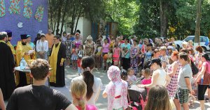 Репортаж из лагеря беженцев. Ростовская область, Неклиновский район, поселок Дмитриадовка.