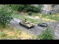 Снежное: Российские танки вошли в город.