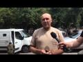 [Интервью очевидца гибели журналистов ВГТРК и ополченцев] 17.06.14, Луганск, таксист приехал из Металлиста