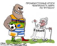 Промежуточные итоги чемпионата мира по футболу