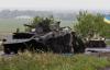 Ополченцы уничтожили колонну бронетехники ВС Украины под Снежным (Из 30 единиц техники осталось только 3 автомобиля)