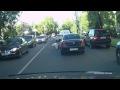 В ходе дорожной разборки в Москве 14 июля 2014 года водитель BMW X1 умышленно наехал на оппонента и скрылся