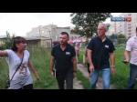 Женщины Луганска подарили мягкую игрушку в детской крови внуку Порошенко
