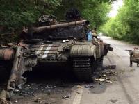 Фото уничтоженной техники хунты в сегодняшних боях