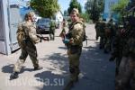 Разведгруппа ополчения в бою под Донецком