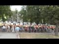 Харьков Шествие с 30-метровой Георгиевской Лентой в День Освобождения