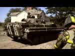 Съёмка боевых действий со стороны украинских карателей