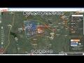 Обзор карты боевых действий 30.08.2014 в 12:20