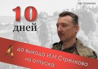 Отпуск Стрелкова заканчивается