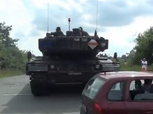 Немецкие «Леопарды» замечены на Украине