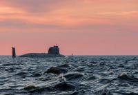 Выход АПЛ «Северодвинск» К-560 в Белое море