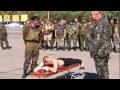 Публичная порка провинившихся казаков в Антраците