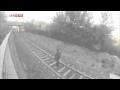 Подросток лег под несущийся поезд ради экстремального видео