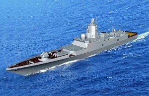 Серийный фрегат «Адмирал флота Касатонов» переведён в спусковой док
