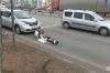 [Будущее наступает] В Красноярске на проезжей части сбили робота