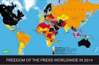 Индекс свободы прессы (реальный, цветная картинка)