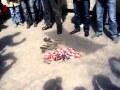 Запорожье. Сожжение флага США. Митинг за Таможенный Союз