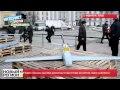 21.02.15 В Киеве открылась выставка «доказательств» [самое главное — банка с килькой] присутствия российской армии на Донбассе