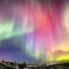 Северное сияние наблюдают в регионах Северо-Запада