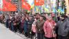 «Фашисты, позор!» В Николаеве на встречу «героев АТО» украинские пенсионеры вышли с красными флагами