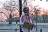 Активисты «Антимайдана» повесили в центре Одессы окровавленное чучело Порошенко