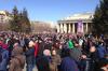 В центре Новосибирска прошла акция в поддержку спектакля «Тангейзер». Участники митинга потребовали отставки министра культуры, нового директора театра и восстановления оперы в репертуаре