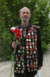 Ветеран ВОВ из Армении Айказ Акобян. 90 лет, 80 медалей. Ереван, 09.05.2015.