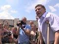 Захарченко встретился с митингующими в Донецке и ответил на вопросы