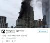 Небоскреб Трамп-тауэр горит в Нью-Йорке: есть жертвы