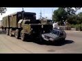 ДТП в Одессе. Военныи автомобиль ЗРК-300 протаранил ВАЗ-2108