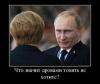 Падение Меркель — первая ласточка?