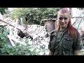 на руинах своего дома