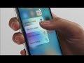Демонстрация 3D Touch в iPhone 6s