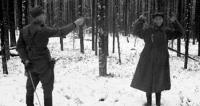 Русский разведчик смеётся перед расстрелом
