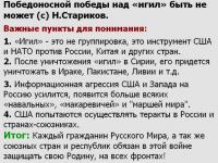 Стариков. Мнение