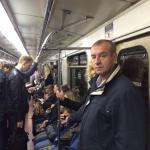 Иркутский губернатор в московском метро